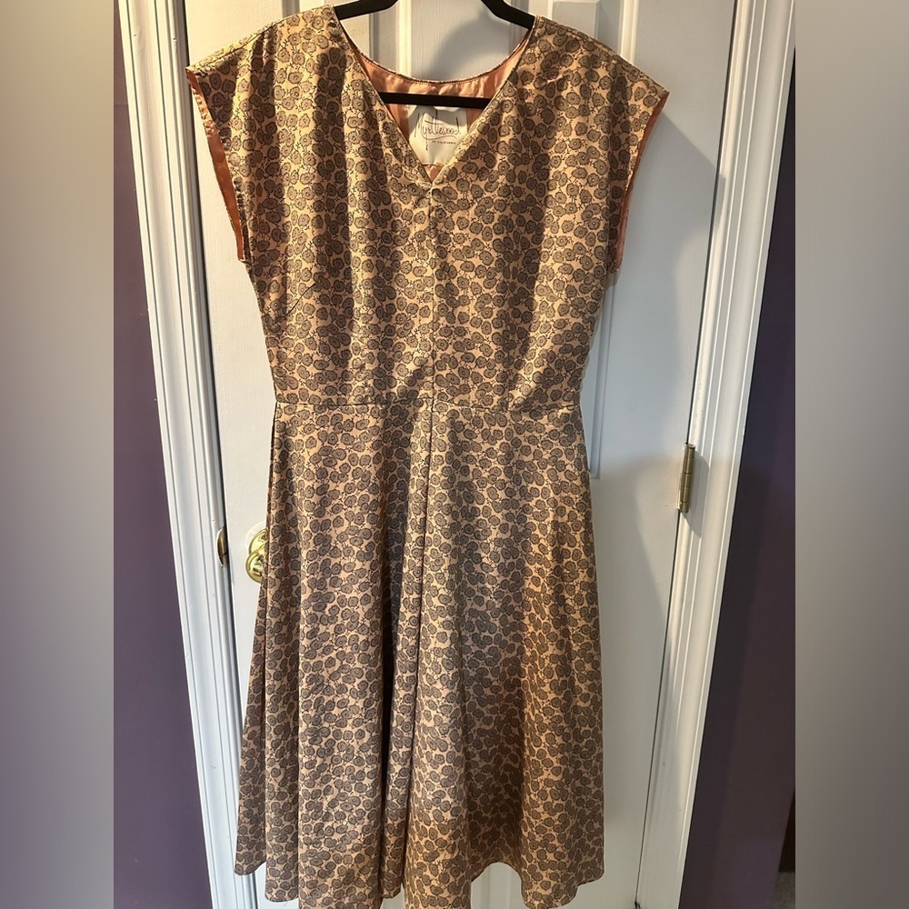 modcloth brown dress ModCloth- Myrtlewood of California Color:Navy Navy